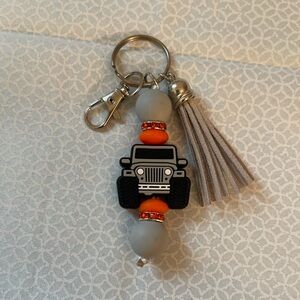 Silicone Jeep keychains
